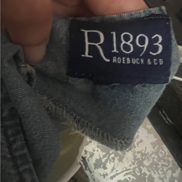 R1983 Denim Pullover Tunic Dress - Picture 5 of 6